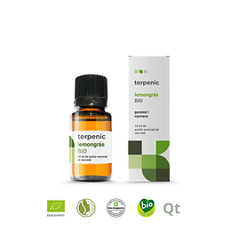 Aceite Esencial de Lemongrass, 10ml, Terpenic