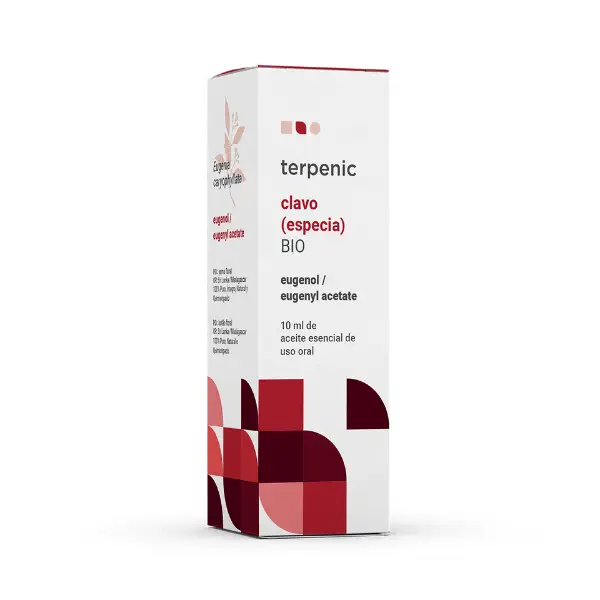 Aceite Esencial de Clavo Especia Bio, 10ml, Terpenic