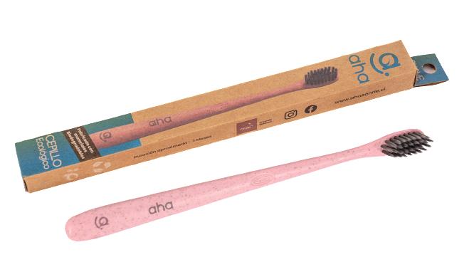 AHA Cepillo AHA Suave Rosado
