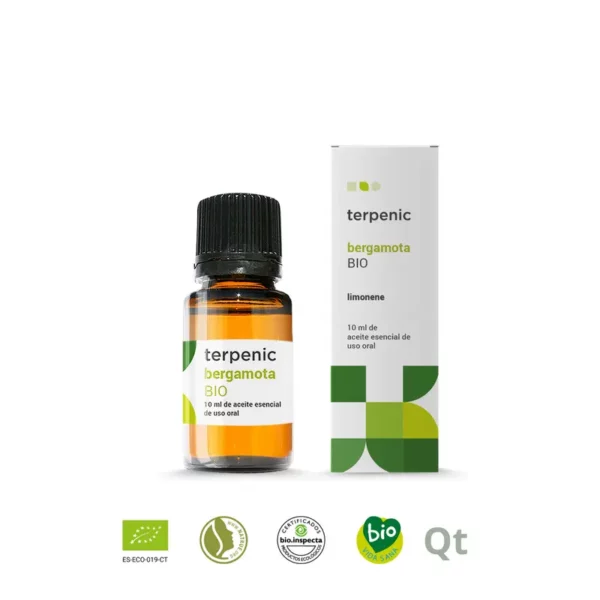 Aceite Esencial de Bergamota Bio 10ml, terpenic