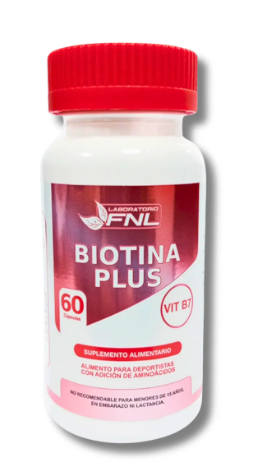 Biotina Plus, 60 cápsulas, FNL