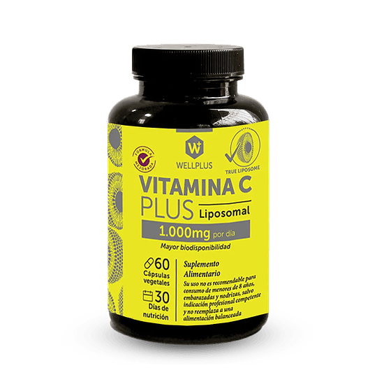 VITAMINA C LIPOSOMAL 60 cápsulas Wellplus