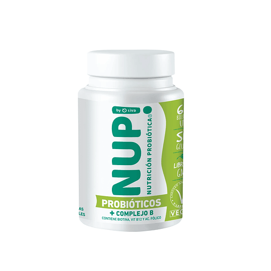 PROBIÓTICOS NUP!®COMPLEX B, 30 cápsulas, NUP!