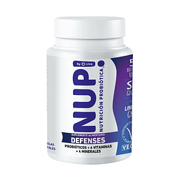 PROBIÓTICOS NUP!®DEFENSES, 60 cápsulas, NUP!