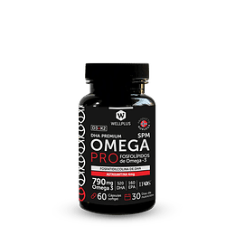 Omega Pro, 60 Cápsulas, Wellplus