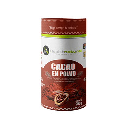 Cacao en Polvo, Health Natural, 250g