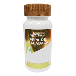 Aceite de Pepa de Calabaza,  60 cápsulas, FNL