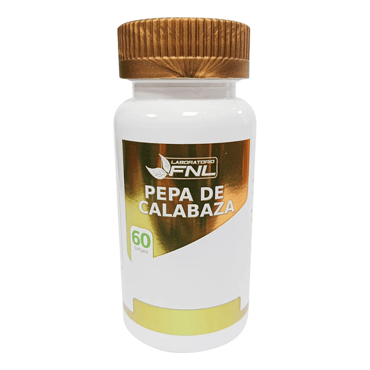 Aceite de Pepa de Calabaza,  60 cápsulas, FNL