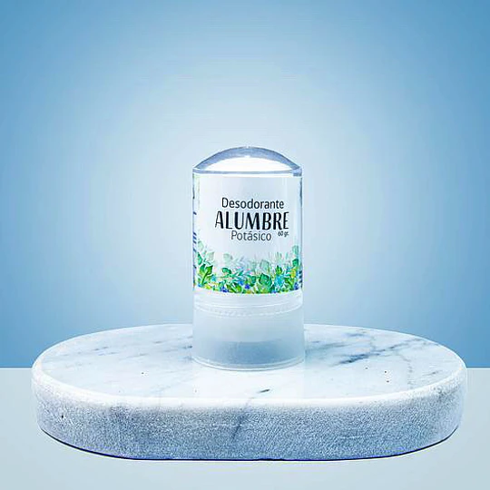 Desodorante de piedra alumbre, 60g, HBM