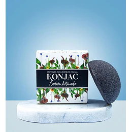 Esponja Konjac carbón activo, HBM