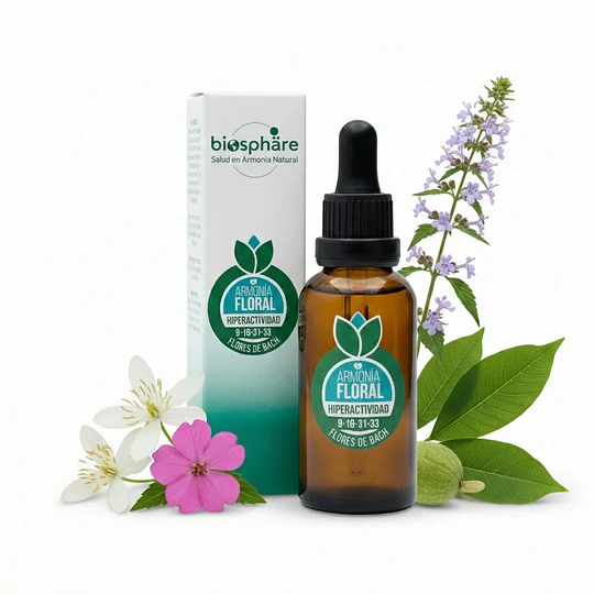 FLORES BACH HIPERACTIVIDAD, 30ml, BIOSPHARE