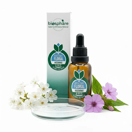  🔍 FLORES BACH INSOMNIO, 30ML, BIOSPHARE