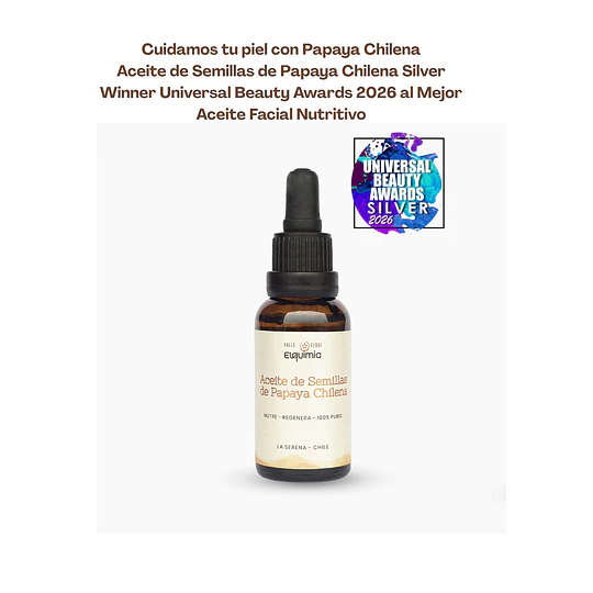 Aceite De Semilla De Papaya 50ml Elquimia