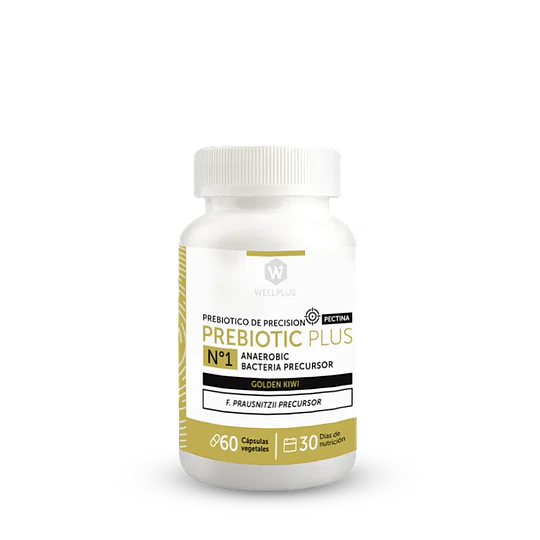 Prebiotic Plus N°1, 60 cápsulas, Wellplus