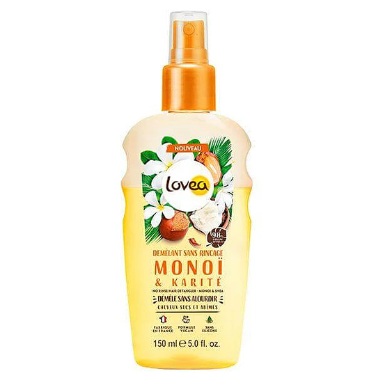 Spray Desenredante Monoi & Karite Cabello Seco, 150ml, Lovea
