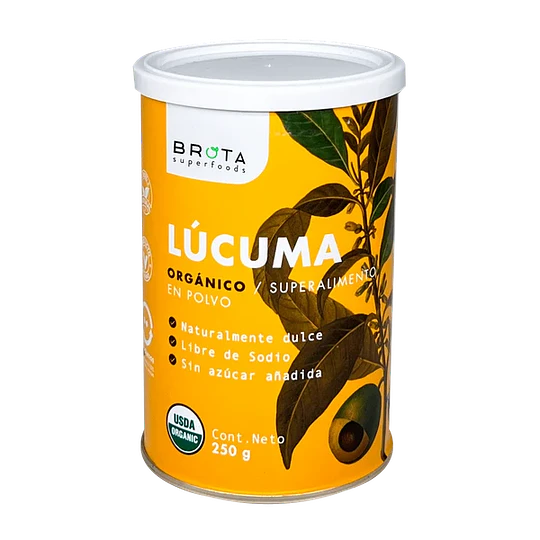 Lúcuma Orgánica, 250g, Brota