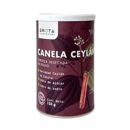Canela Ceylan En Polvo, 150g, Brota
