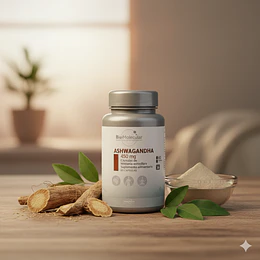 ASHWAGANDHA, 450mg, 60 cápsulas,  BIOSPHARE