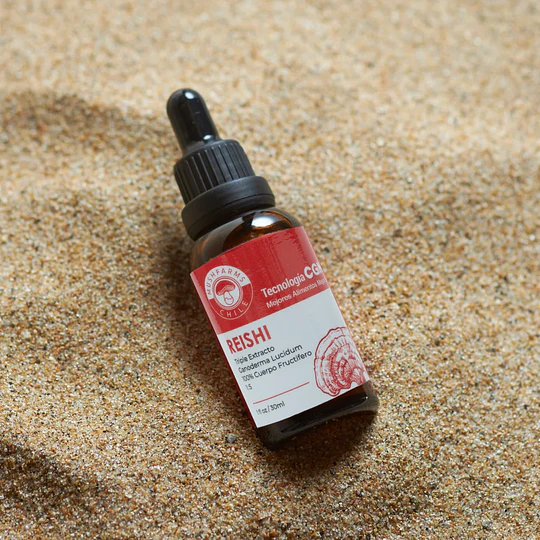 Triple Extracto Reishi, 30ml, Mushfarms Chile