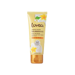 Crema de manos aceite de monoï - piel seca-sin silicona , 75ml, vegano, Lovea