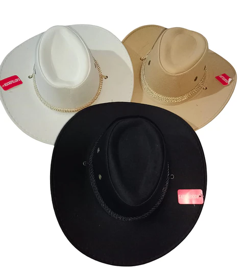Sombreros de gamusa