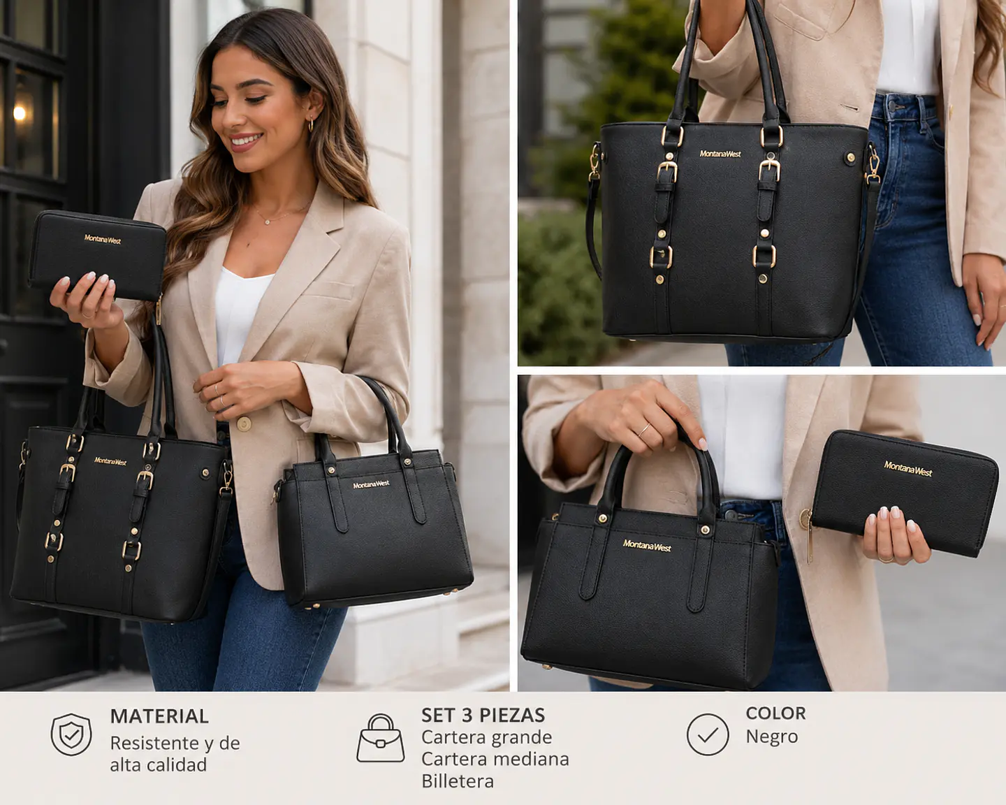 Set de Carteras Montana West  3