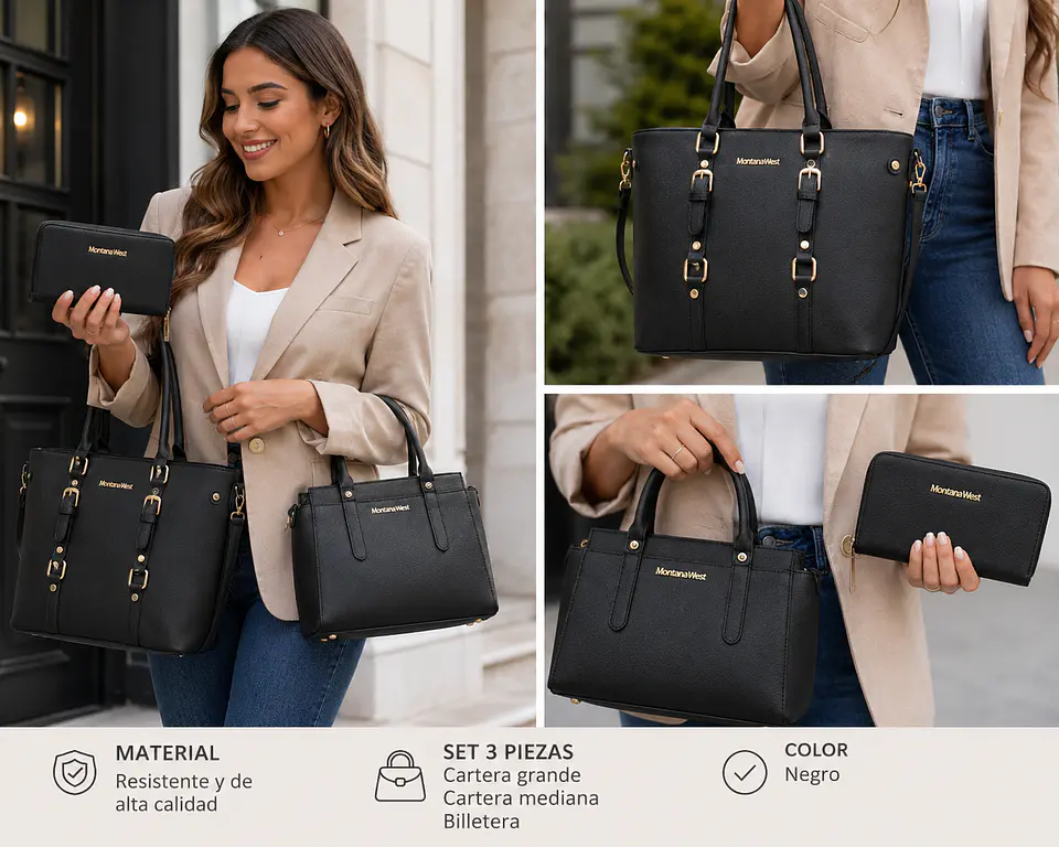 Set de Carteras Montana West  3