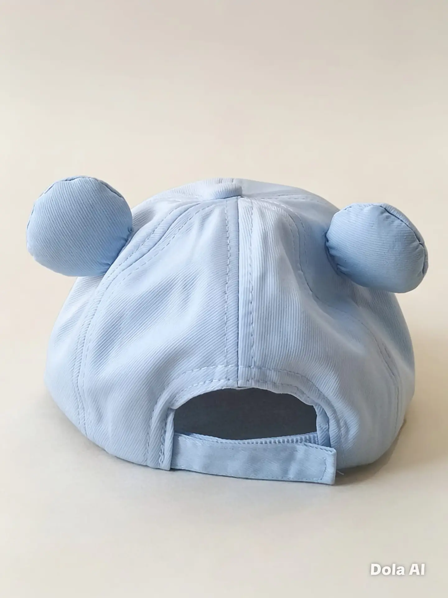 Gorrito Bebé Osito Celeste 3
