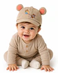 Gorrito Bebé Osito Marron - Miniatura 1