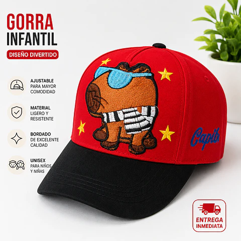 Gorra Capivara Roja