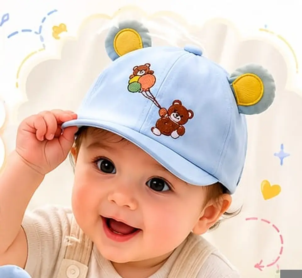Gorras de Osito para Bebés  2