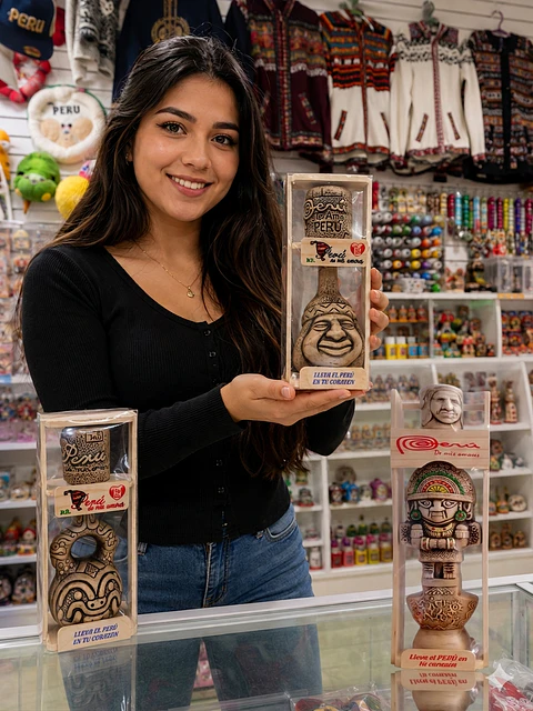 Botellas Artesanales de Perú con Pisco