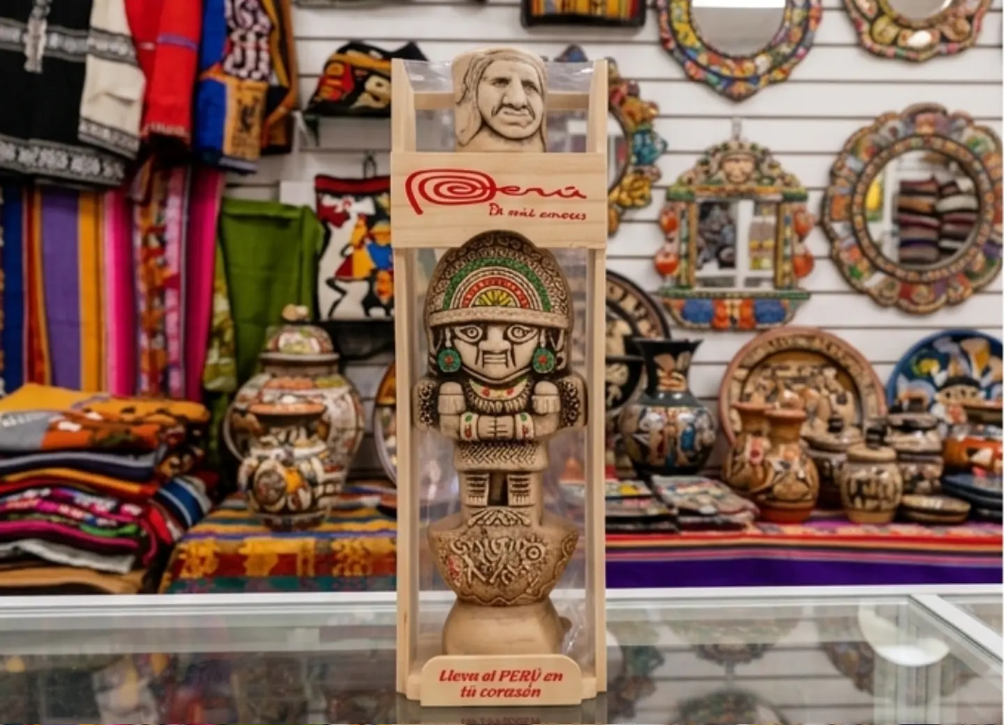 Botellas Artesanales de Perú con Pisco 2