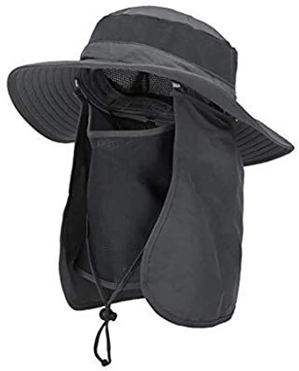 Sombrero Safari con tapa rostro y cuello  3