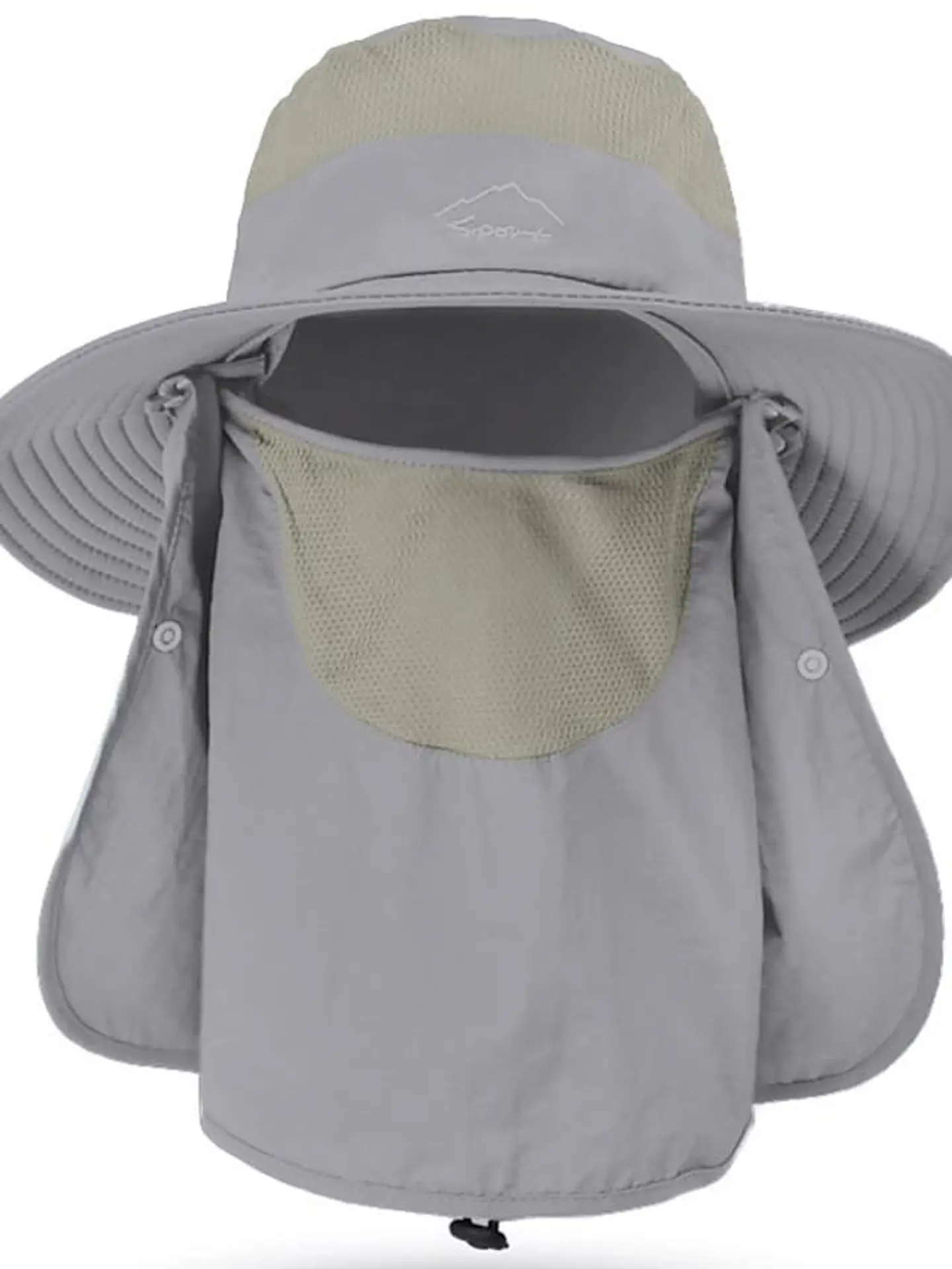 Sombrero Safari con tapa rostro y cuello  4