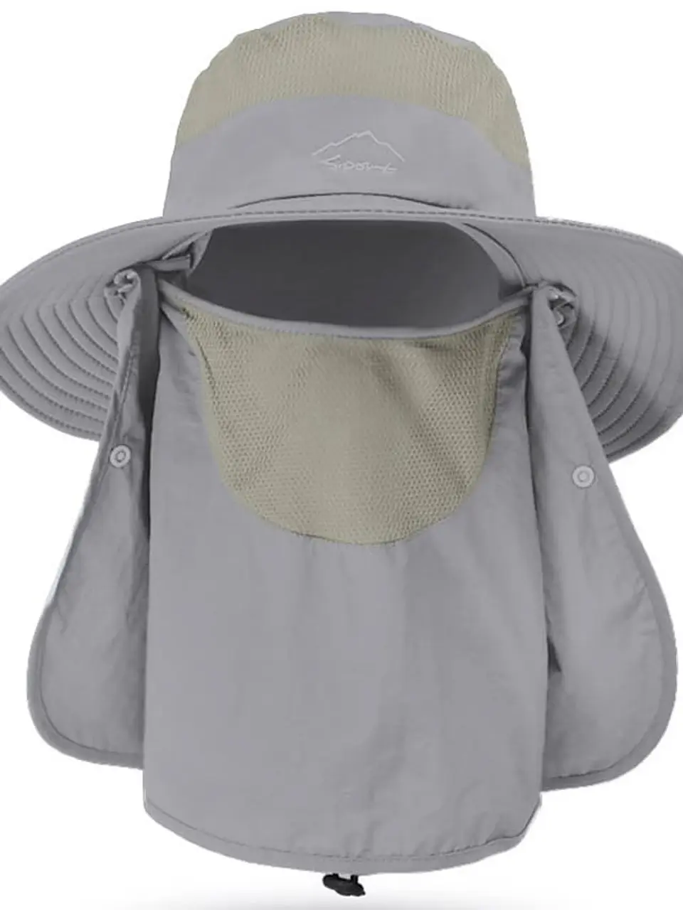 Sombrero Safari con tapa rostro y cuello  4
