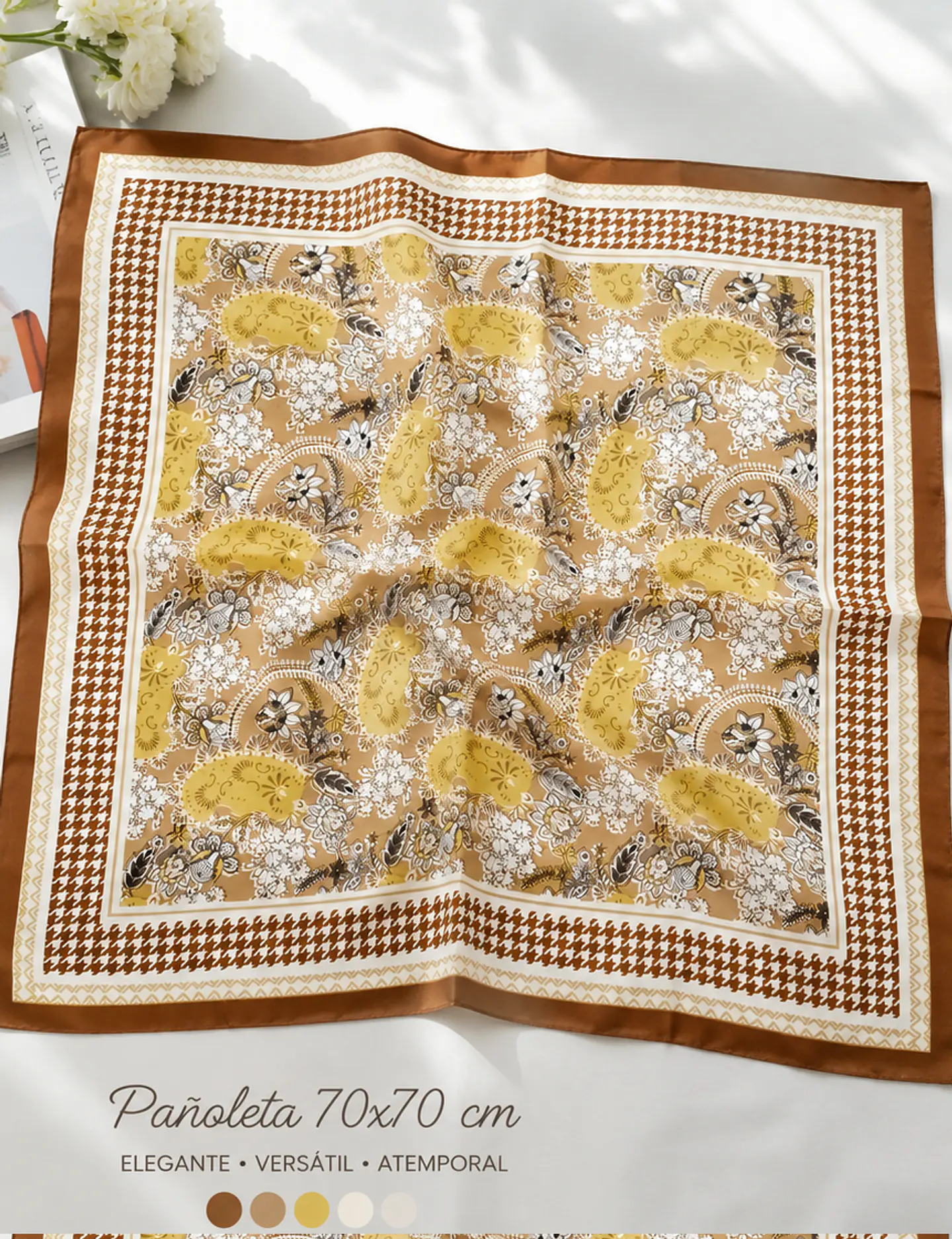 Pañoletas 70x70 Satinadas 4