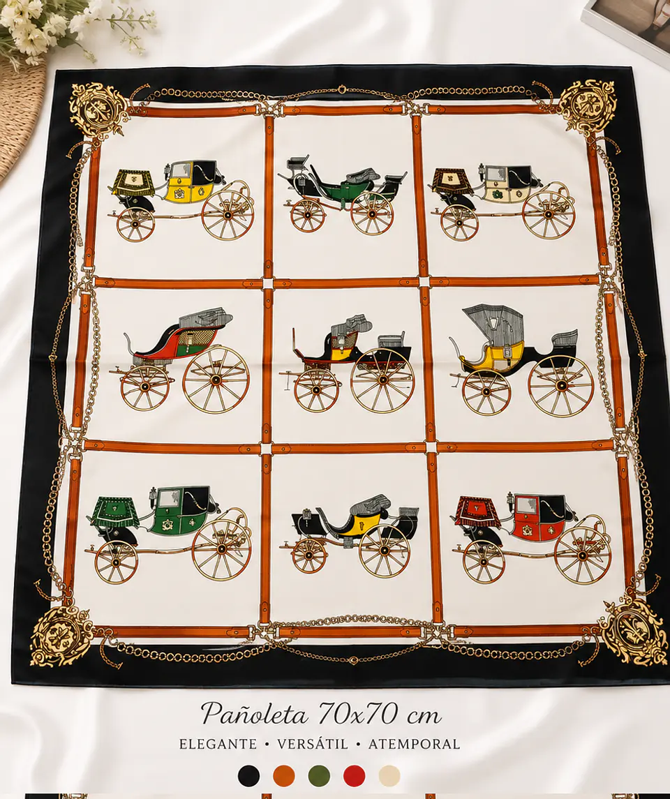 Pañoletas 70x70 Satinadas 5