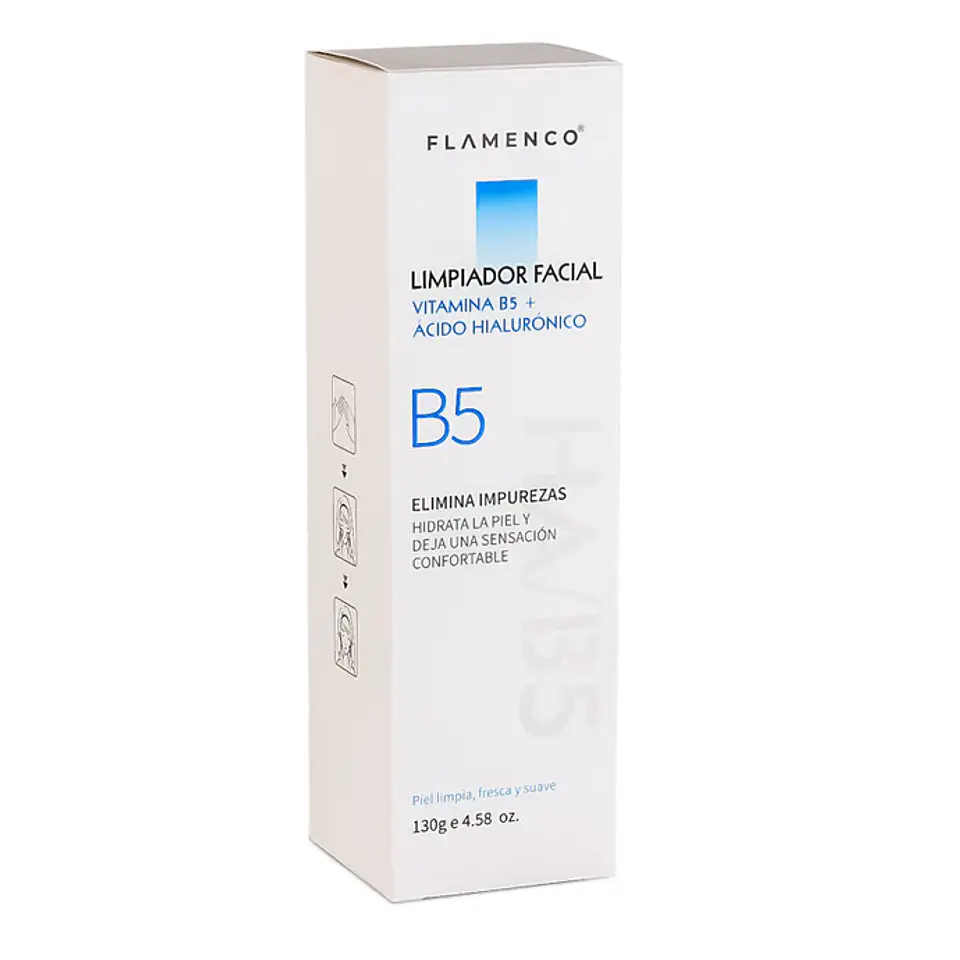 Limpiador Facial Vitamina B5 + Ácido Hialurónico 130g 2