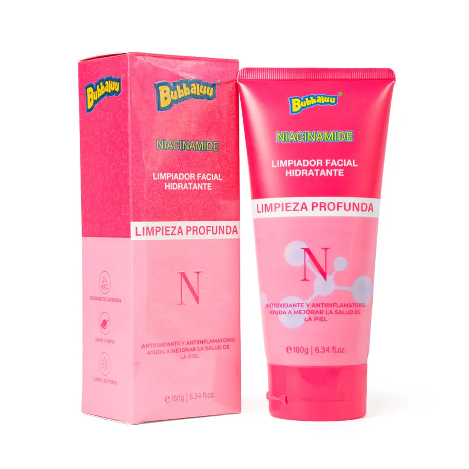 Limpiador facial hidratante niacinamide 180g  1