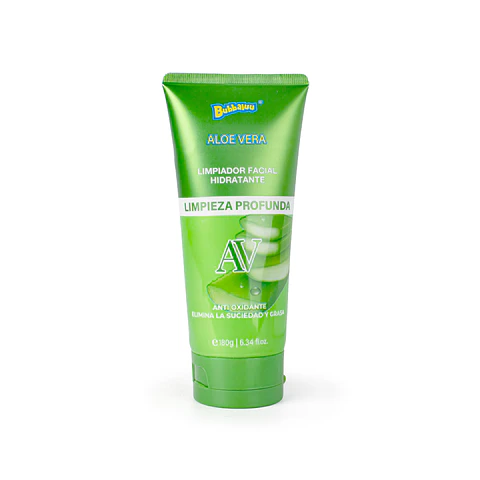 Limpiador facial hidratante aloe vera Bubbalu 180g