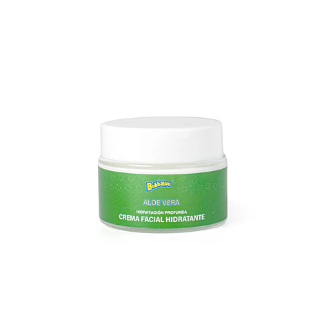 Crema facial hidratante aloe vera Bubbalu 