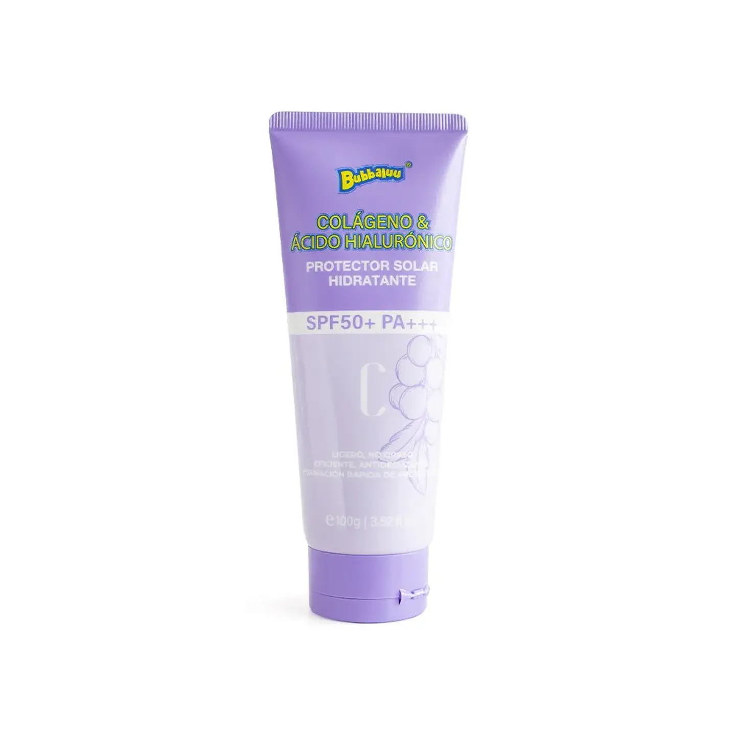 Protector solar spf50+ Bubbaluu  1