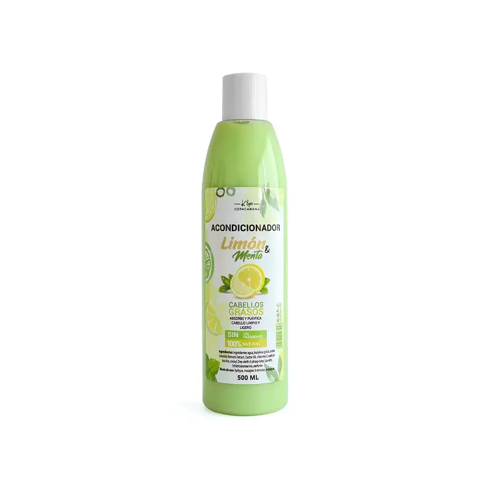 Acondicionador limon y menta copacabana 500ml  1