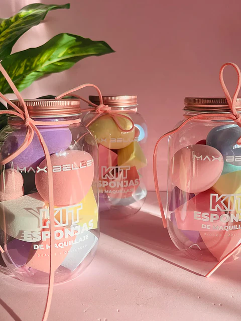 Kit de esponjas de maquillaje 