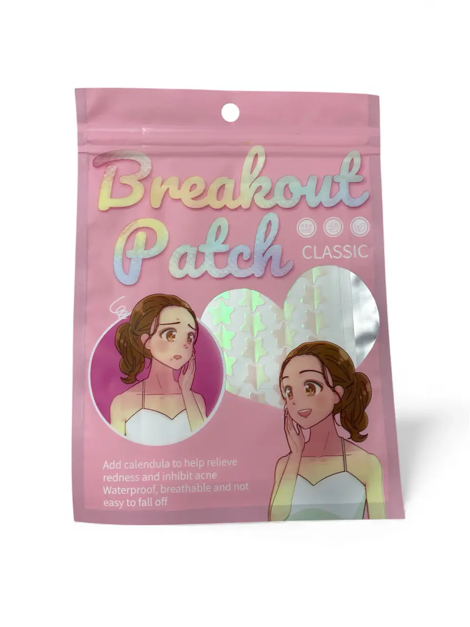Parche anti acne con figuras  1