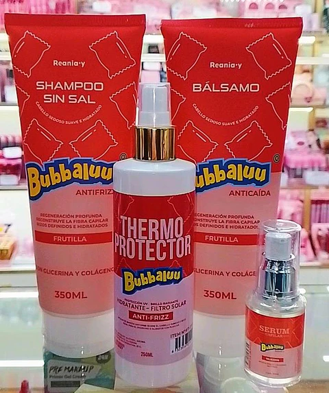 Kit de cuidado capilar Bubbaluu