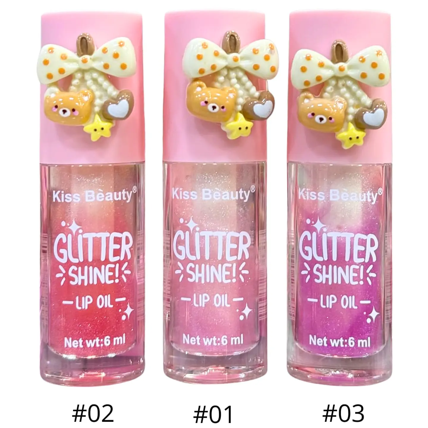 Lip Gloss Glitter Shine Osito  2