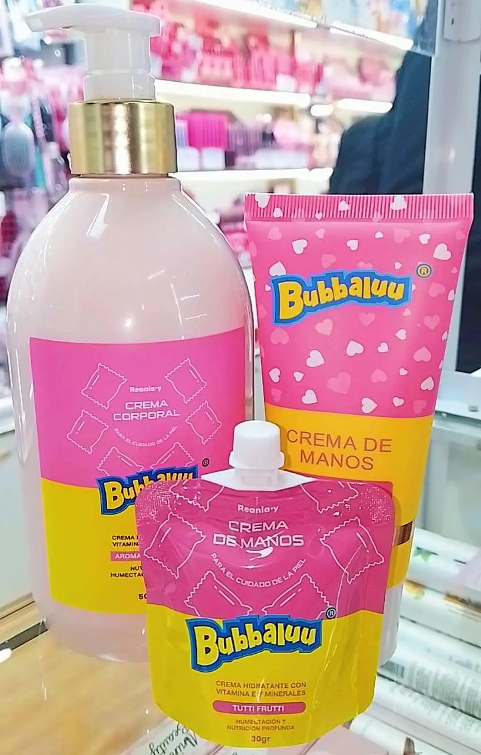 Pack de cremas Bubbaluu Aroma Tutti-Futi 1