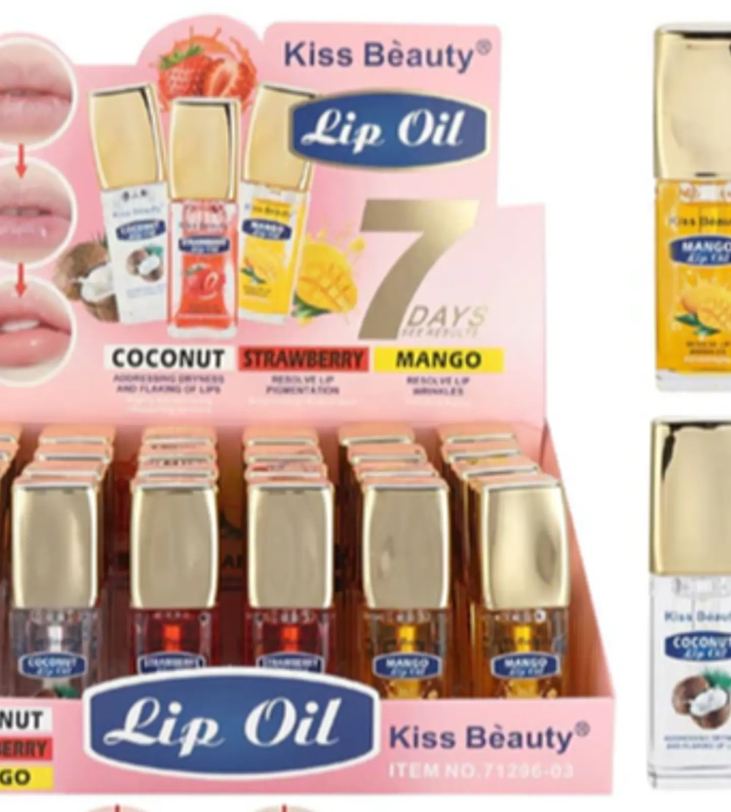 Aceite Labial Hidratante Kiss Beauty  1